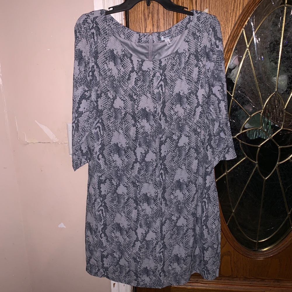 Faux Snake skin dress!